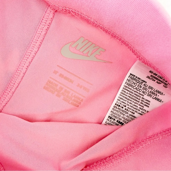 3T Nike Kids Light Pink Leggings - Picture 2 of 3